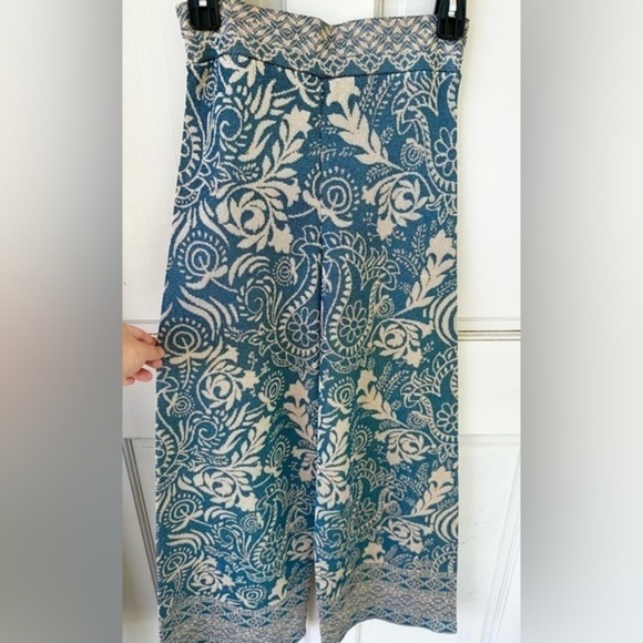 Zara Jacquard Trousers Pants 1822/008/440 - Picture 5 of 13